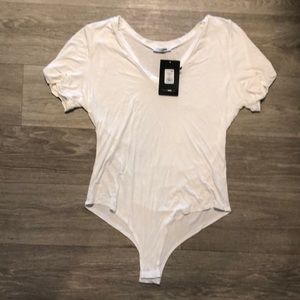 NWT V-Neck Tee body suit
